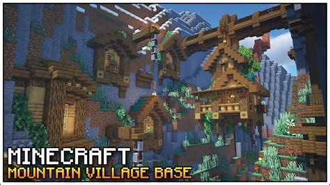 10 Creative Mountain Base Designs In Minecraft Tbm Thebestmods