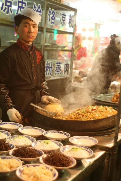 It has been called differently during different times in history. Steamy street food sold by a vendor in China. - | Chinese ...