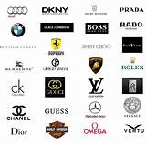 Photos of Luxury Fashion Brands Logo