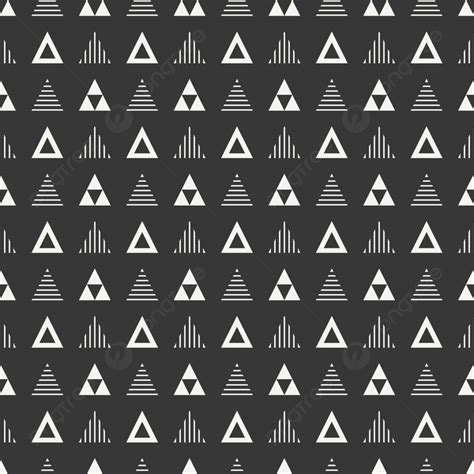 Geometric Line Monochrome Abstract Hipster Seamless Pattern With