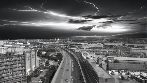 Free Images Black And White Sky Skyline City Cityscape Weather