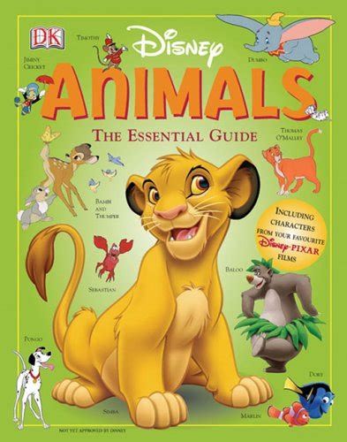 Disney Animals Essential Guide Dk Essential Guides By Dakin Glenn