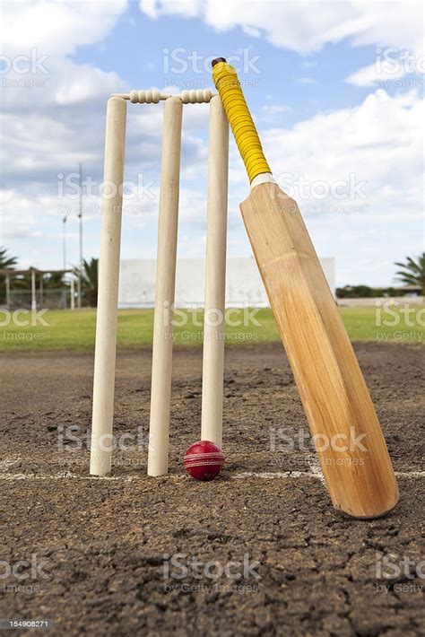 Find & download free graphic resources for cricket bat. Cricket Wicketsball And Bat Stock Photo & More Pictures of ...