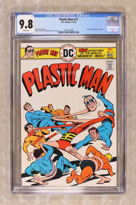 Plastic Man 1966 1st Series Dc Comic Books Graded By Cgc
