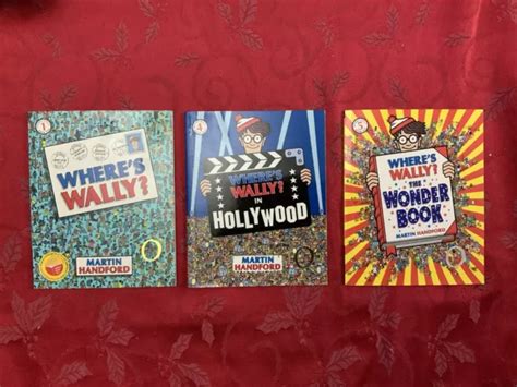 Wheres Wally Wheres Wally Books X3 By Martin Handford £300