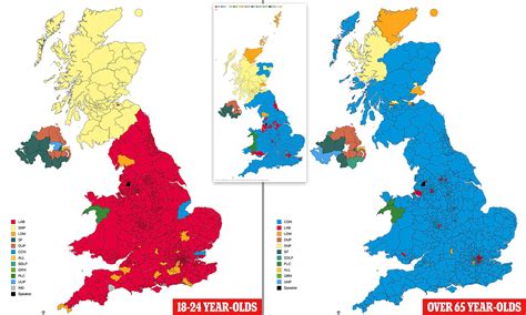Uk Election Results Map How Conservatives Won In A Landslide Miszo