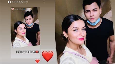 Reel Life Love Siddharth Nigam And Avneet Kaur Are Back Together