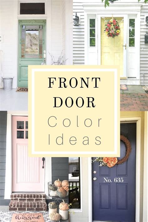 Colors For Your Modern Front Doors Artofit