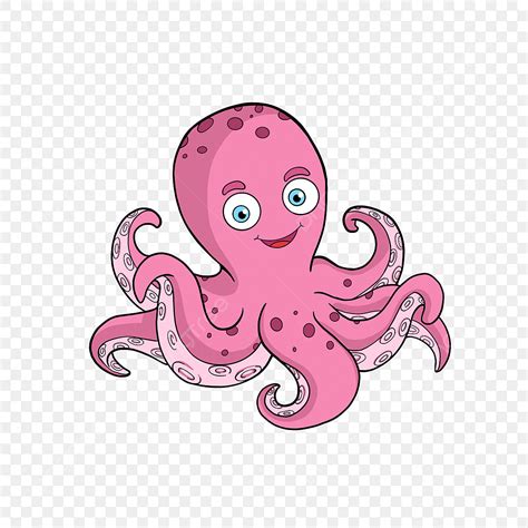 Cute Little Monster Clipart Transparent Background Cute Little Octopus