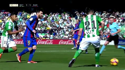 Lionel Messi Vs Real Betis Away 2912017 Hd Youtube