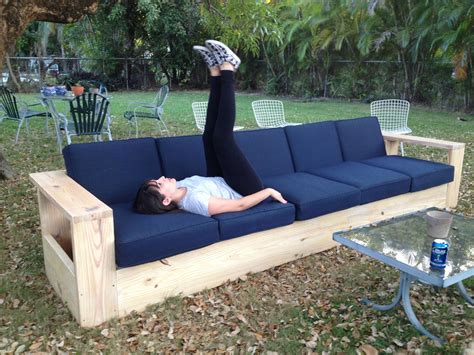 Diy Outdoor Sofa Diy Outdoor Furniture Diy Patio
