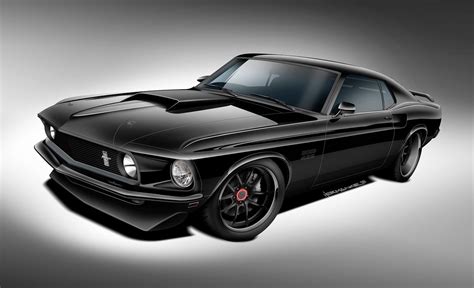First Of Classic Recreations Mustang Boss 429s Will Debut At Sema With