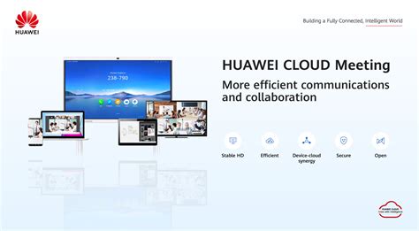 Huawei Cloud Releases Device Cloud Synergy Meeting Solution In Apac