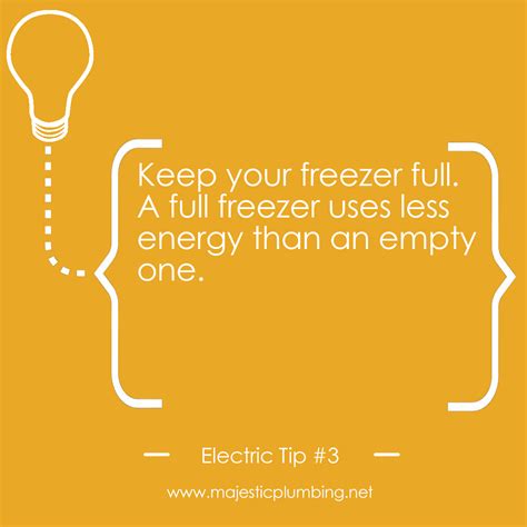 It's the best way to make your fermentation simple! Keep your freezer full! A full freezer uses less energy ...