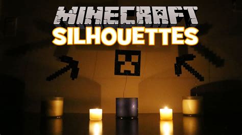 Minecraft Silhouettes - DIY GG - YouTube