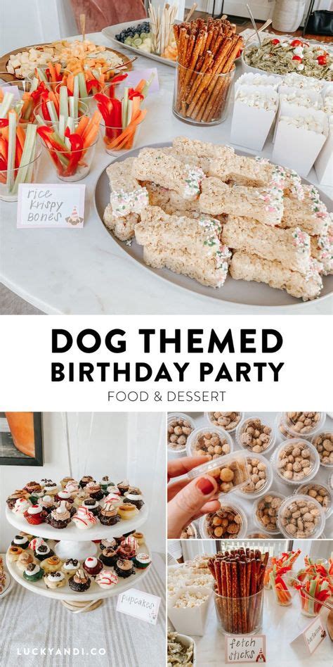 Delicious Dog Themed Party Food Ideas