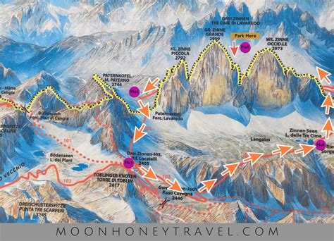 Trekking Tre Cime Di Lavaredo 3 Day Hut To Hut Hike In The Dolomites