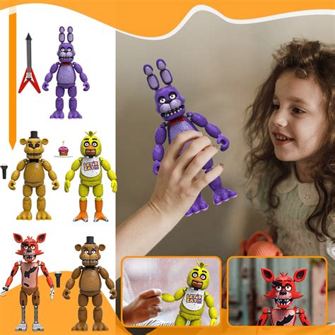 Safeydaddy Action Figures Toy Five Nights At Freddys Security Breach