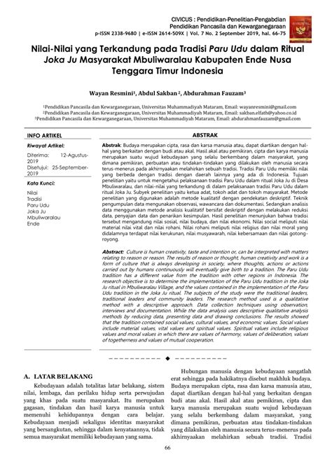 Nilai Nilai Yang Terkandung Dalam Pancasila Berbagi Informasi