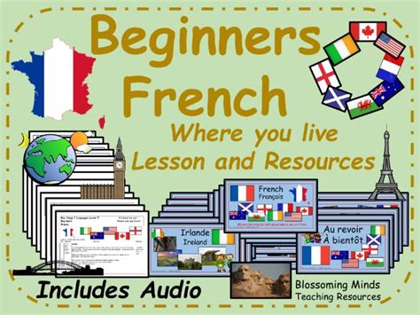Beginners French Greetings And Introductions Lesson Bundle Teaching