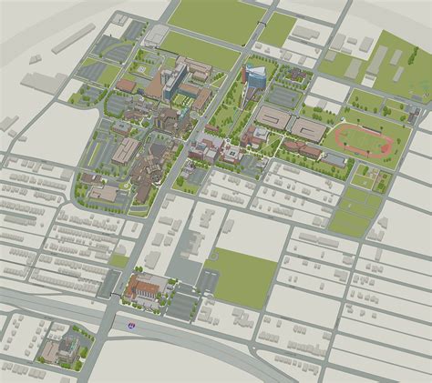 Saint Louis University Campus Map