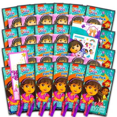 Buy Dora The Explorer Party Favors Pack 6 Coloring Books And 8 Sticker Sheets Dora The