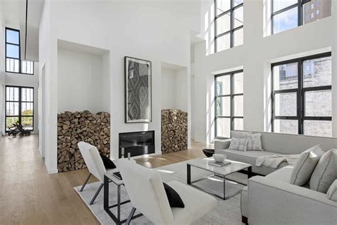 A Sleek Minimalist Penthouse In The Heart Of Tribeca Ny