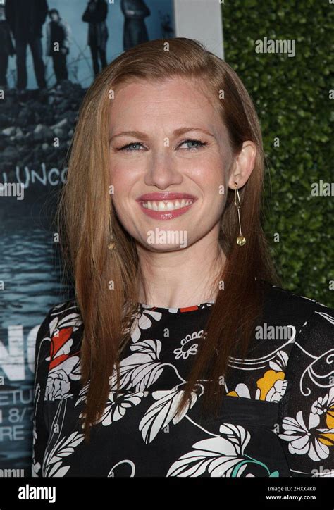 Mireille Enos Attending The Killing Season 2 Premiere Held At The