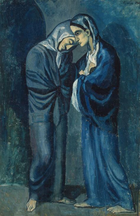Picasso e il periodo blu nascita e caratteristiche dei dipinti più