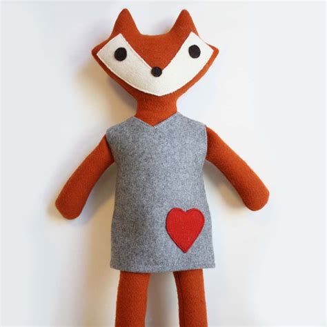 Wool Fox Love Heidivanveendesigns Wool Fox Valentine
