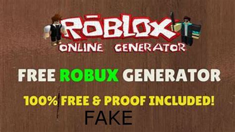 Robux Generators Are Fakeroblox Youtube