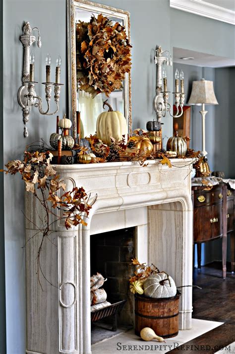 15 Amazing And Gorgeous Fall Mantle Ideas Classy Clutter
