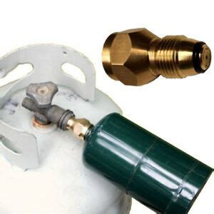 Great for ice fishermen, mountain men, outdoorsmen, and all campers and power outages. 1PCS Propane Refill Lp Gas 1 Lb Cylinder Tank Coupler ...