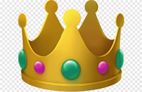Emoji Domain Queens Crown Sticker Ios Emoji Png Pngegg