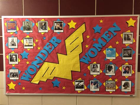 Bulletin Board International Womens Day Womens History Bulletin