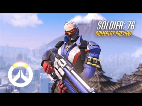 Overwatch Soldier 76 Gameplay Preview Mentalmars