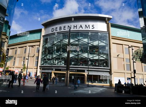Debenhams Newcastle Eldon Square Shopping Centre Stock Photo Alamy