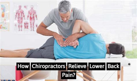 Chiropractic Help For Lower Back Pain Spinal Chiropractic Clinic