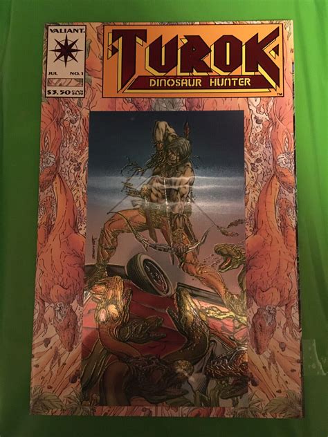 1987 Valiant No 1 July Turok Dinosaur Hunter Comic Book L EBay