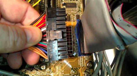 Convert 204 Pin Connector On A Atx Power Supply And Plug It Into