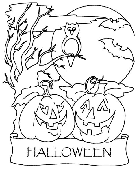 Halloween Pentru Copii Planse De Colorat Images And Photos Finder