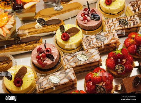 Europe France Paris French Pastries Hi Res Stock Photography And Images
