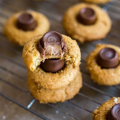 Salted Caramel Blossoms Cookies Recipe