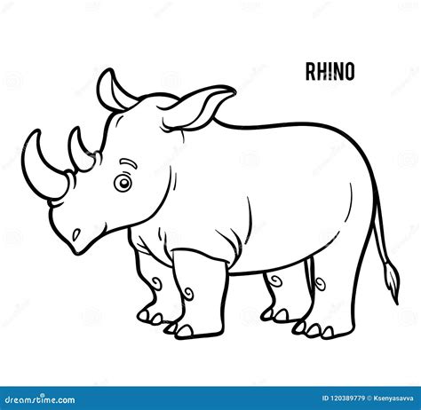 Mais Compartilhado √ Imagens De Rinoceronte Para Colorir Imagens