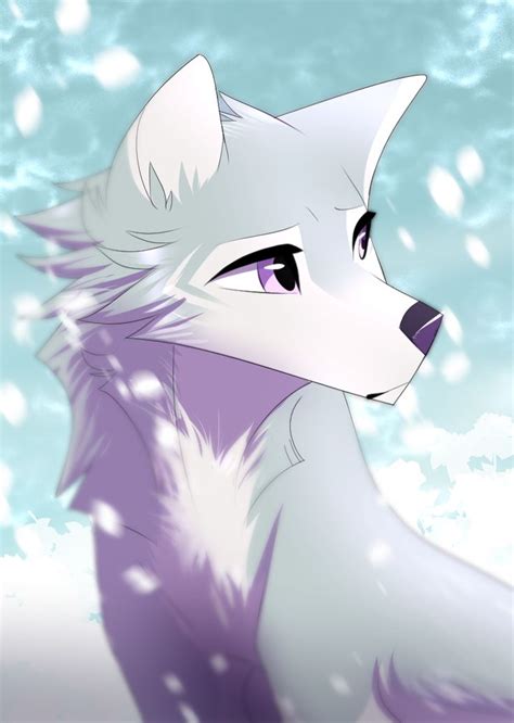 By Cristalwolf567 On Deviantart Cute Wolf Drawings Anime Wolf
