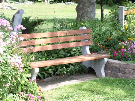 PARK BENCH Donated by: JEFFERSON CONCRETE CORP | WPBS | Serving Northern New York and Eastern 