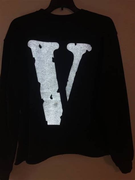 Vlone Vlone 3m Blackout Crewneck Sweatshirt Grailed