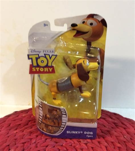 Disney Pixar Toy Story Slinky Dog Figure Posable In Box Toy Story