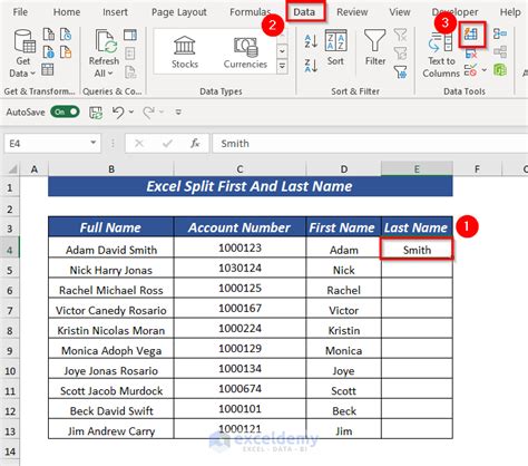 How To Split First And Last Name In Excel Easy Ways Exceldemy