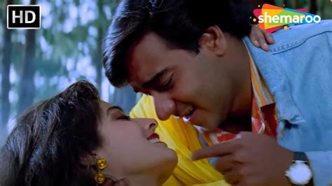 अजय देवगन और रवीना टंडन का सबसे रोमांटिक गाना Aaj Ki Raat Naya Geet Gair1999 Alka Y